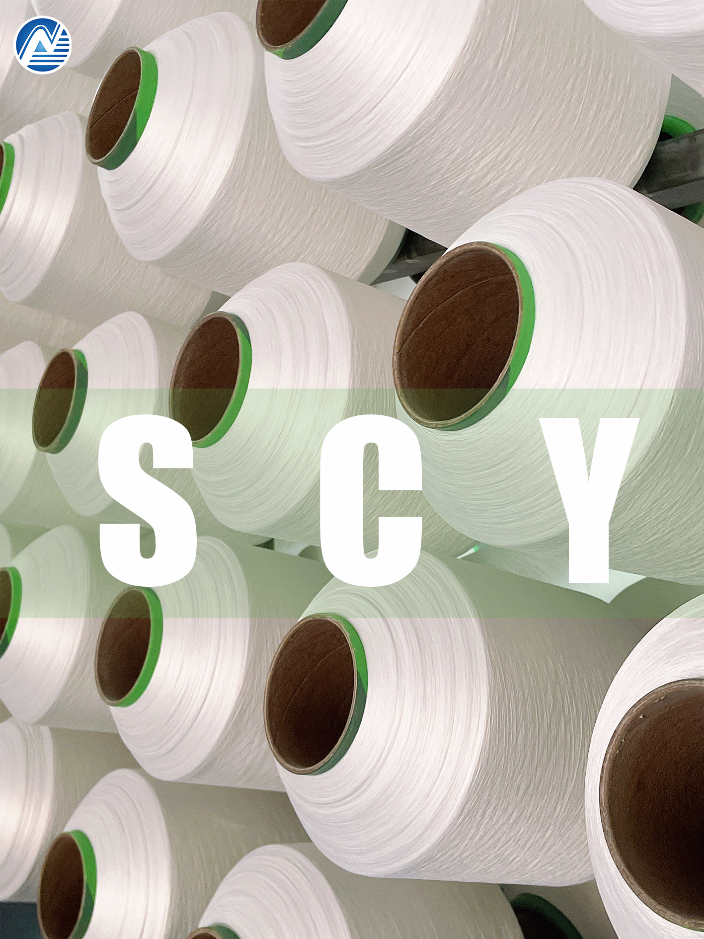 2023 Bon mache ak blan 4070 spandèks kouvri fil pou chosèt trikote